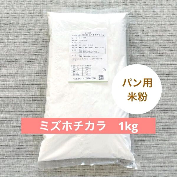 ミズホチカラ パン用米粉 国産 九州産 1kg cotta コッタ
