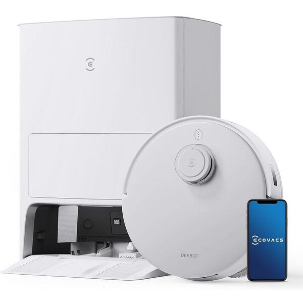 ECOVACS (エコバックス) DEEBOT T20e OMNI ロボット掃除機 水拭き 両用 自動ゴミ収集 モップ自動洗浄