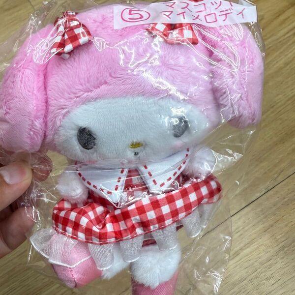 サンリオ マイメロディ マイスウィートピアノ 当りくじ ⑤マスコット マイメロ