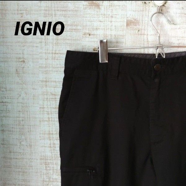IGNIO カーゴパンツ ブラック