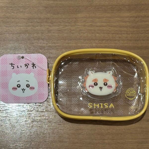 ちいかわ ぷっくりクリアミニポーチ シーサー