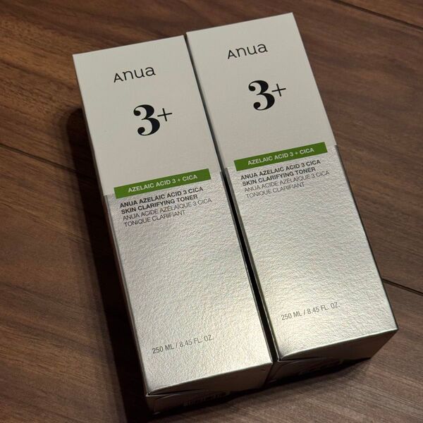 anua アゼライン酸 3+ CICA スキンクリアトナー 250ml 2本