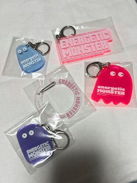 ENERGETIC MONSTER アクリルキーホルダーフル5点セット