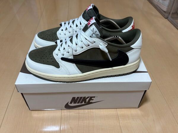 Travis Scott × Nike Air Jordan 1 Low OG SP "Reverse Olive"