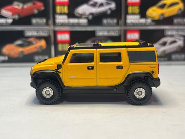 トミカTOMICAハマーHUMMER h2トイザらス限定ミニカー黄イエロー