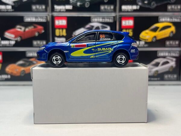 廃盤 トミカ ラリーカーコレクションJAPAN【スバル インプレッサ WRX STI】No.61
