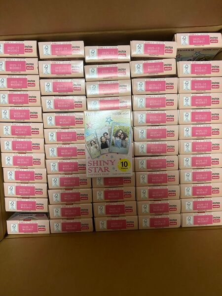 FUJIFILM instax mini SHINY STAR 10枚*60箱