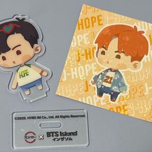 BTS スシロー アクスタ アクリルスタンド J-HOPE ステッカー 2点セット