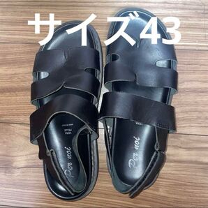 Pernoi ペルノイ × ZEUS ゼウス バックストラップレザーサンダル