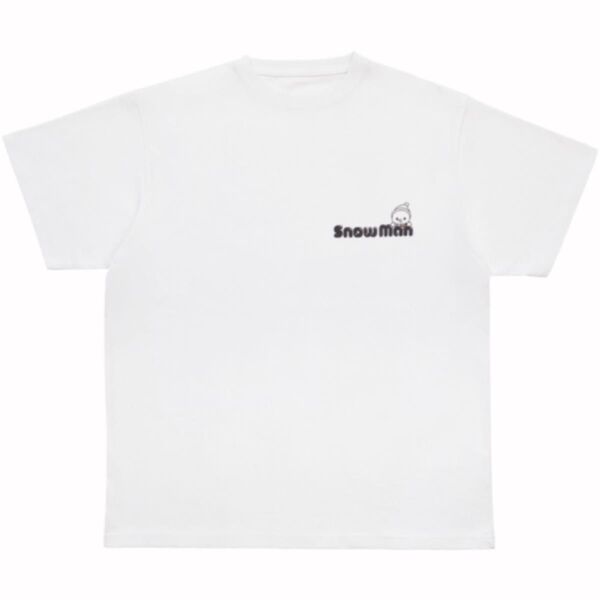 Snow World Tシャツ ロゴ 白 ホワイト