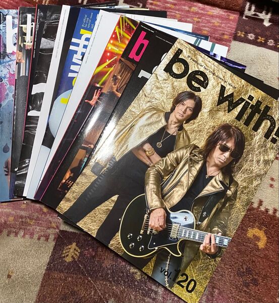 B'z Party 会報『be with!』vol.120~131の12冊セット☆