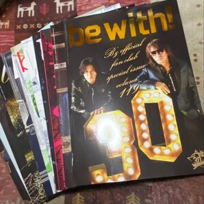 B'z Party 会報『be with!』vol.109~119の11冊セット☆