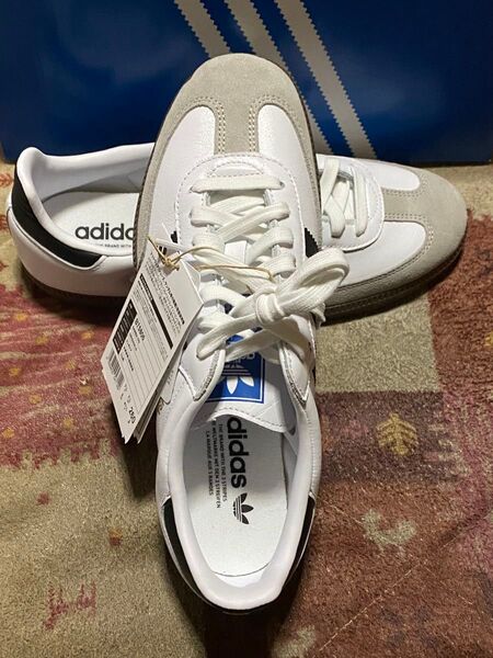 adidasサンバOG WHT/BLK/GRNT新品未使用品 26cm☆