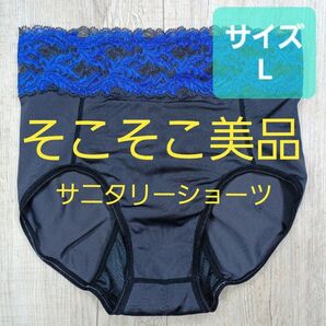 美品 #マルコ カーヴィシャス サニタリー ショーツ L 黒 ブラック L-70 カレス/補正下着/補整/カービシャス/861