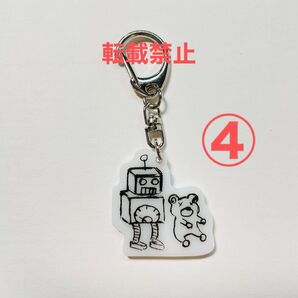 BUMP OF CHICKEN 星の鳥 アクリルキーホルダー 家来④ キーホルダーキーリング ガチャガチャ カプセル