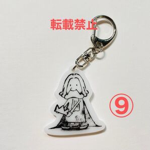 BUMP OF CHICKEN 星の鳥 アクリルキーホルダー 王様⑨ キーリング アクキー ガチャガチャ カプセル