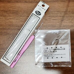 レース針 かぎ針 エティモ チューリップ
