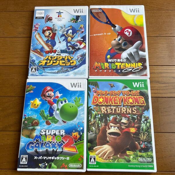 wiiソフト まとめ売り スーパーマリオギャラクシーwii / ドンキーコングリターンズwii