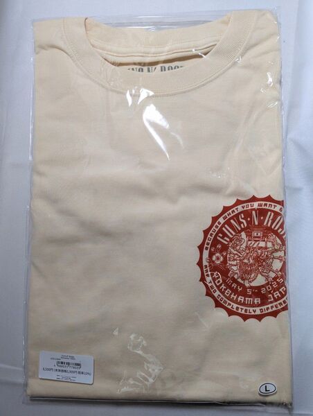 GUNS N’ ROSES ガンズアンドローゼズ JAPANツアー 2025 横浜 日本限定 Exclusive Tシャツ L