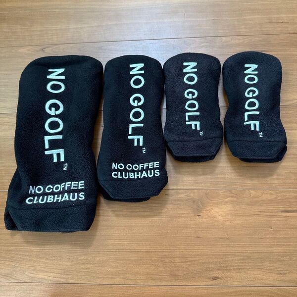 NO GOLF / CLUBHAUS クラブハウスDW FW UTヘッドカバー