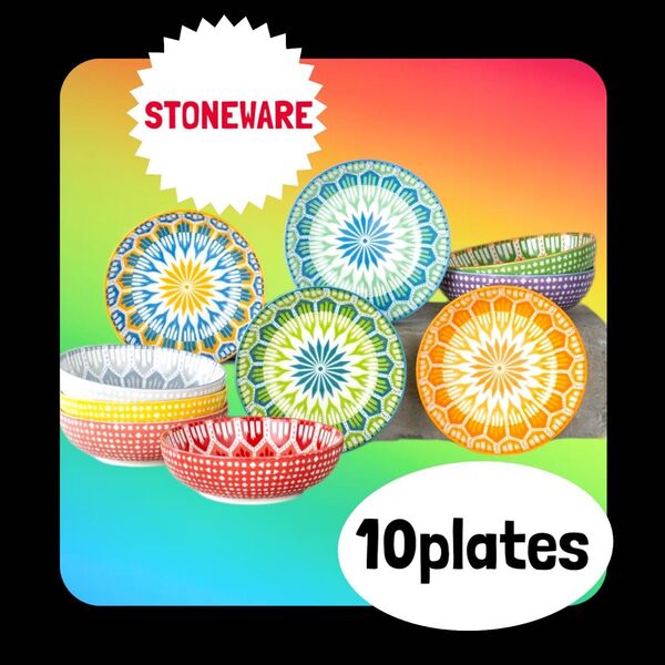 【未開封 signature】 カラフルボウル 10皿入り コストコ シグネチャー