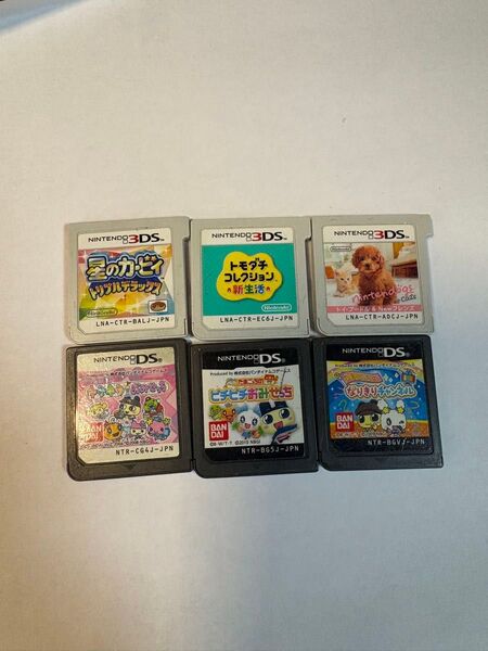 Nintendo DS ソフト 3DS ゲー厶ソフト トモコレ ニンテンドー たまごっち3種