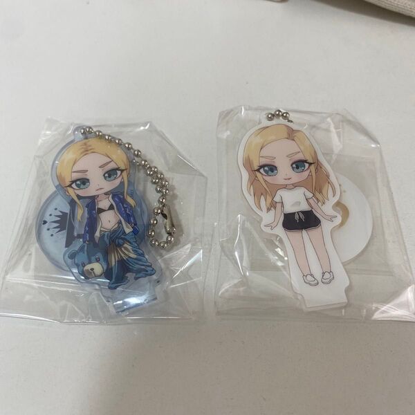 ちゃんみな AREA O DIAMOND3 アクリルスタンド&キーホルダー2種