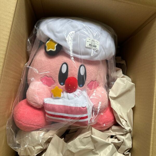 一番くじ 星のカービィ Kirby Caf PETIT A賞 もぐもぐ ピンク・ショートケーキ ぬいぐるみ