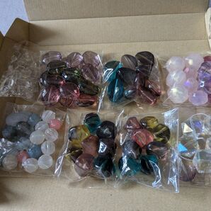 ハンドメイド パーツ ビーズ グラデーションカラー パーツクラブ j4 アクセサリー材料 匿名配送