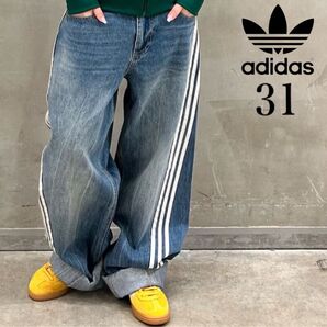 新品31 Adileniumシーズン3 ルーズフィット デニムパンツ インディゴ