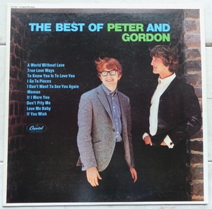 LP PETER AND GORDON THE BEST OF PETER AND GORDON SN-16084 米盤