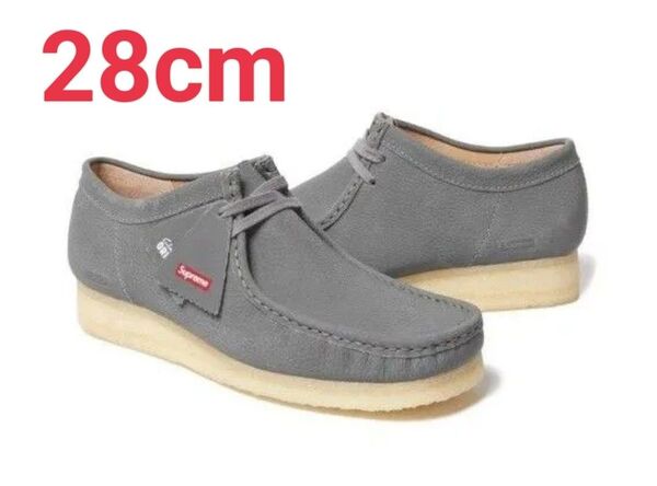 Supreme × Clarks Reflective Wallabee "Silver" (25SS Week 17)28cm