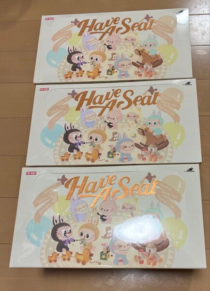 LABUBU THE MONSTERS Have a Seat ぬいぐるみ 3個