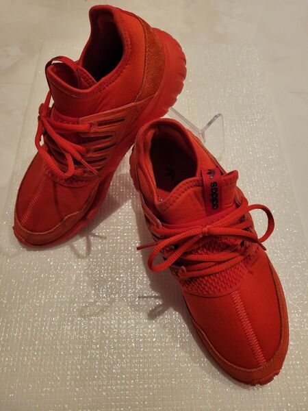 adidas TUBULAR DOOM SOCK PK レッド 26.5cm
