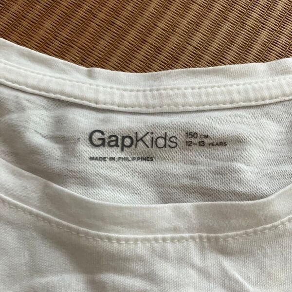 150 GAP ギャップ 女の子 半袖Tシャツ Tシャツ トップス フレンチ袖 ハート かわいい