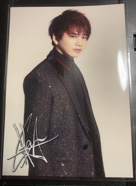 Da-iCE フォトカード 花村想太 サイン入り、全員 難アリ