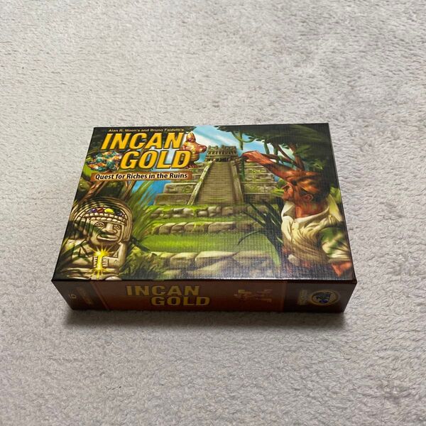 インカの黄金 ボードゲーム メタル製の財宝付