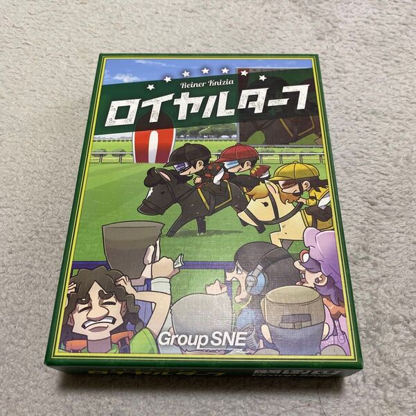 ロイヤルターフ 日本語版 ボードゲーム GroupSNE 競走馬のミニチュア付