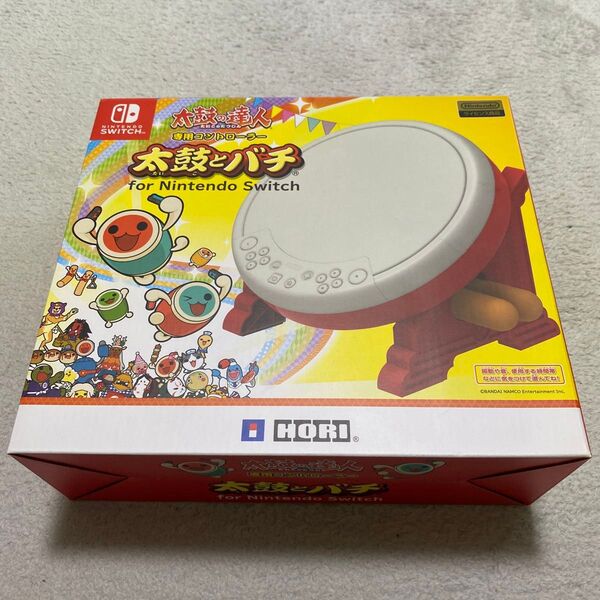 太鼓の達人専用コントローラー 太鼓とバチ for Nintendo Switch 中古品