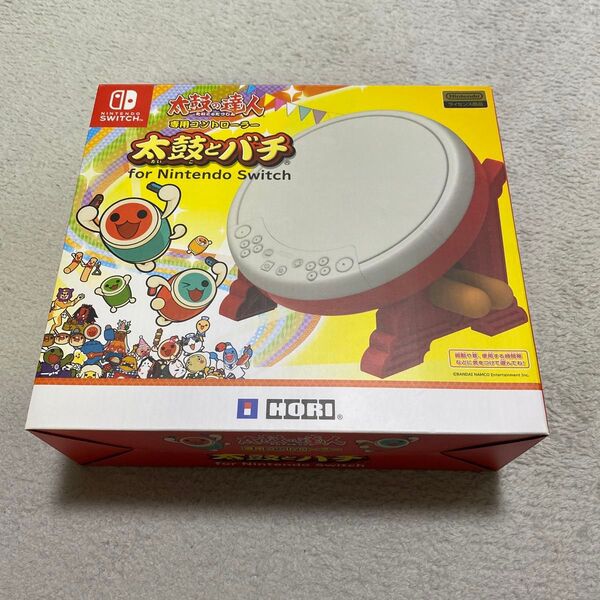 太鼓の達人 専用コントローラー 太鼓とバチ for Nintendo Switch