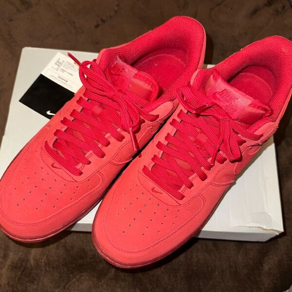 NIKE AIR FORCE 1 GYM RED エアフォース1 ジムレッド US9.5/27.5cm 718152-601