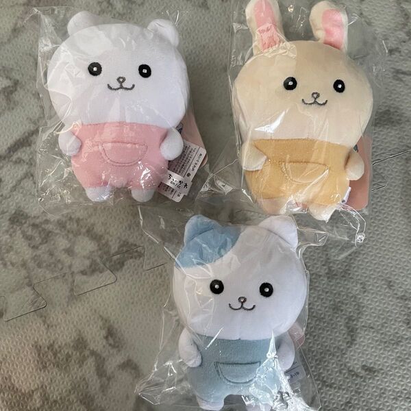 ちいかわ ぽてたま ぬいぐるみ なんか似てるの なんとかバニア 3点セット