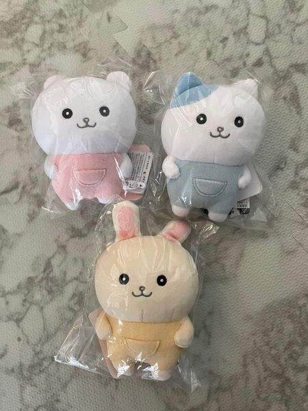 ちいかわ ぽてたまぬいぐるみ なんか似てるの なんとかバニア 3点セット
