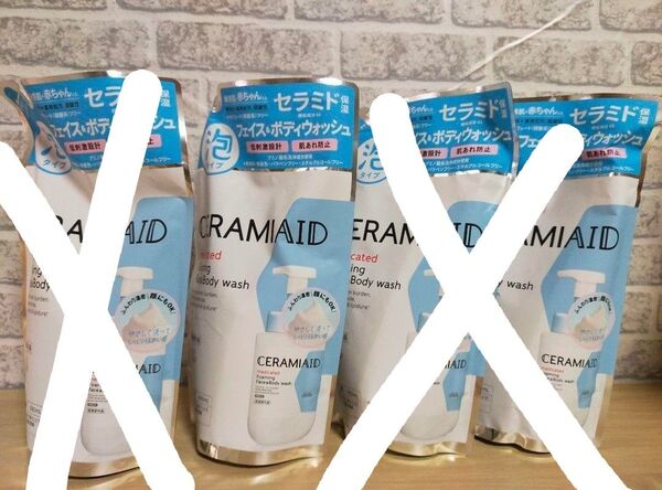 KOSE セラミエイド 薬用 フェイス&ボディウォッシュ 敏感肌380ml×1袋