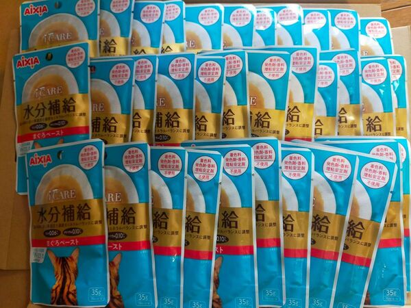 i CARE アイケア 水分補給 まぐろペースト 35g 12個入りx3箱 計36袋セット
