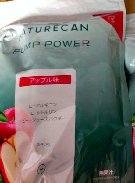 ネイチャーカン パンプパワー アップル味 240g x1袋
