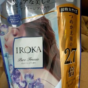 フレアフレグランス IROKA ピュアフリージア つめかえ 1200ml 1袋