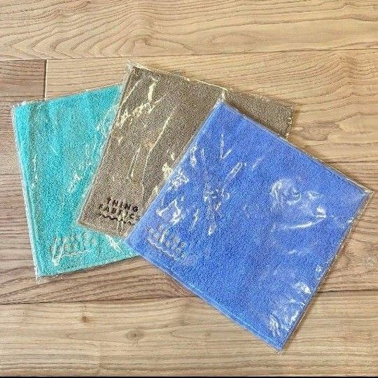 THING FABRICS / ハンドタオル TIP TOP 365 OLIVE 3枚 今治タオル 日本製 ハンカチ ユニセックス
