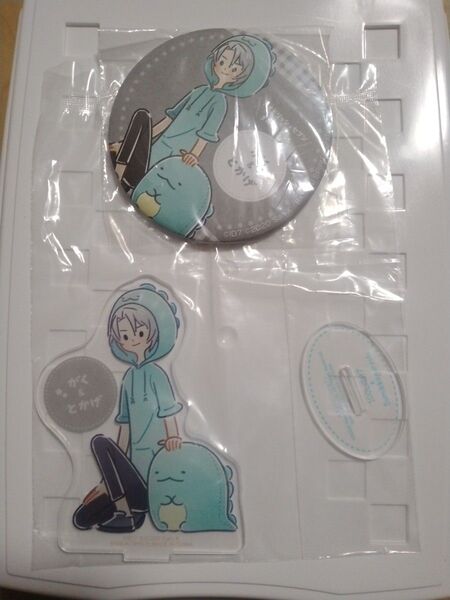 アイドリッシュセブン 一番くじ すみっコぐらし 八乙女楽 アクリルスタンド 缶バッジ セット アイナナ Trigger