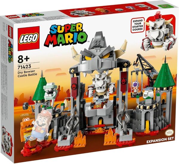 レゴ(LEGO) スーパーマリオ ほねクッパとキャッスルバトルチャレンジ 71423